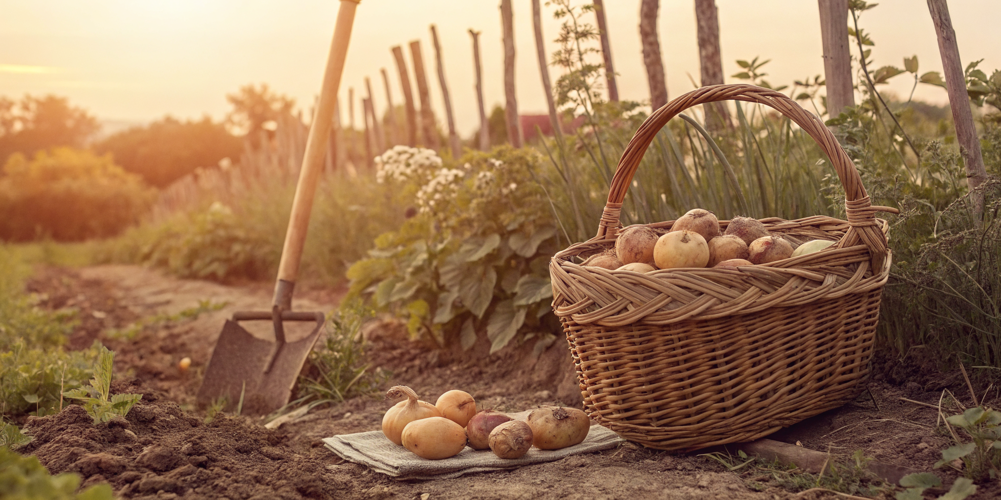 Garden harvest & fall prep