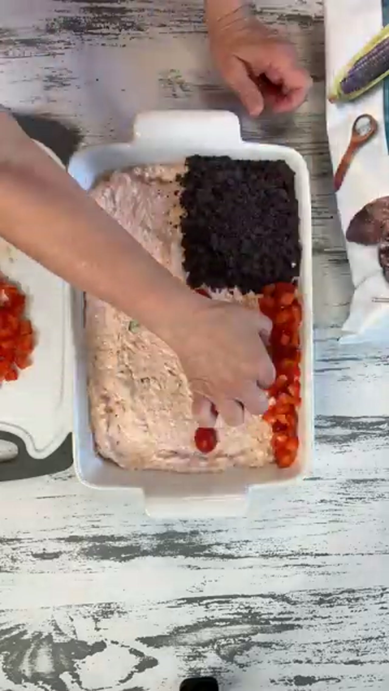 How to Make an American Flag Taco Dip