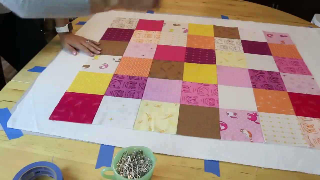 How to Baste a Quilt (Spray, Pin, and Thread Methods)