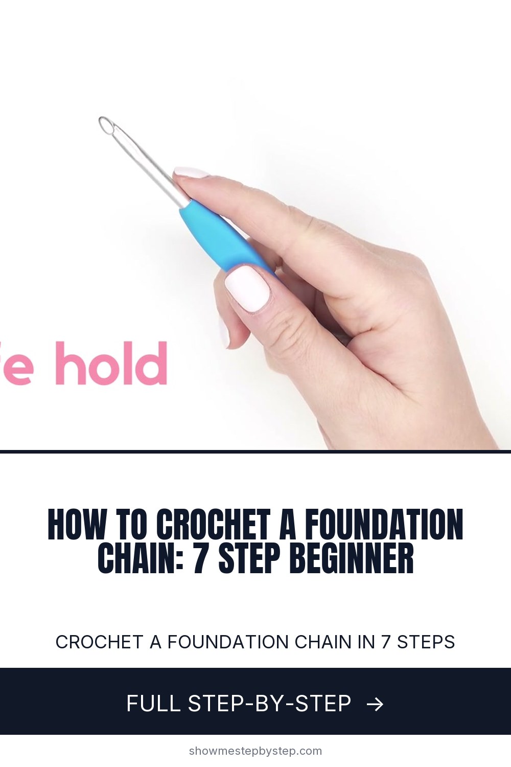How to Crochet a Foundation Chain - 7 Step Tutorial
