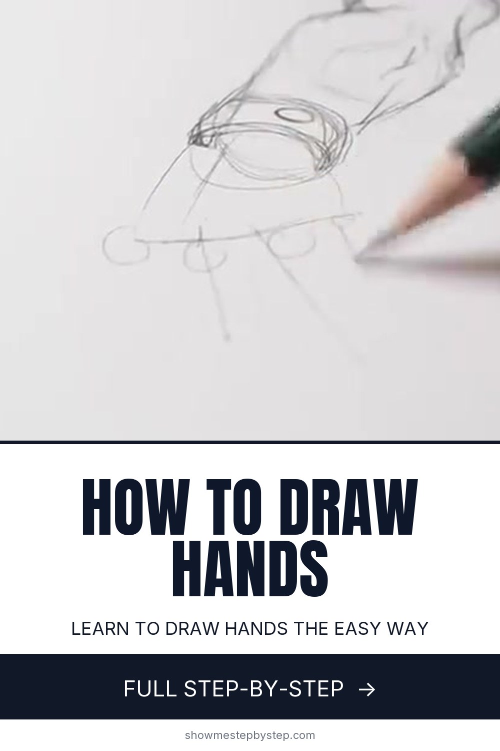Drawn In How to Draw Hands - Beginner Tutorial in 7 Steps