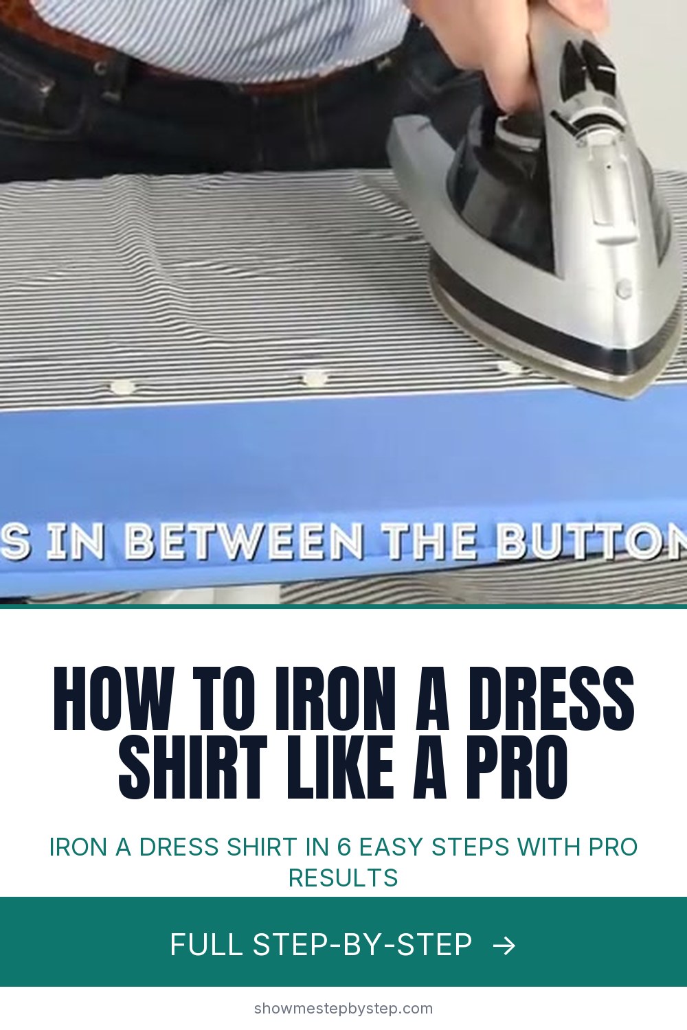 How to Iron a Dress Shirt - Pro Step-by-Step Guide