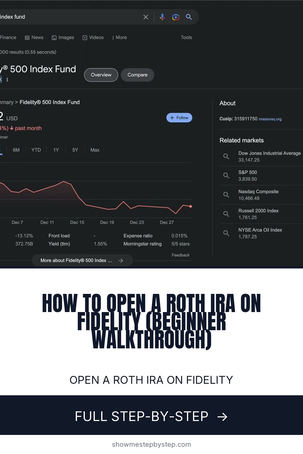 Roth IRA Fidelity: How to Open a Roth IRA Step by Step