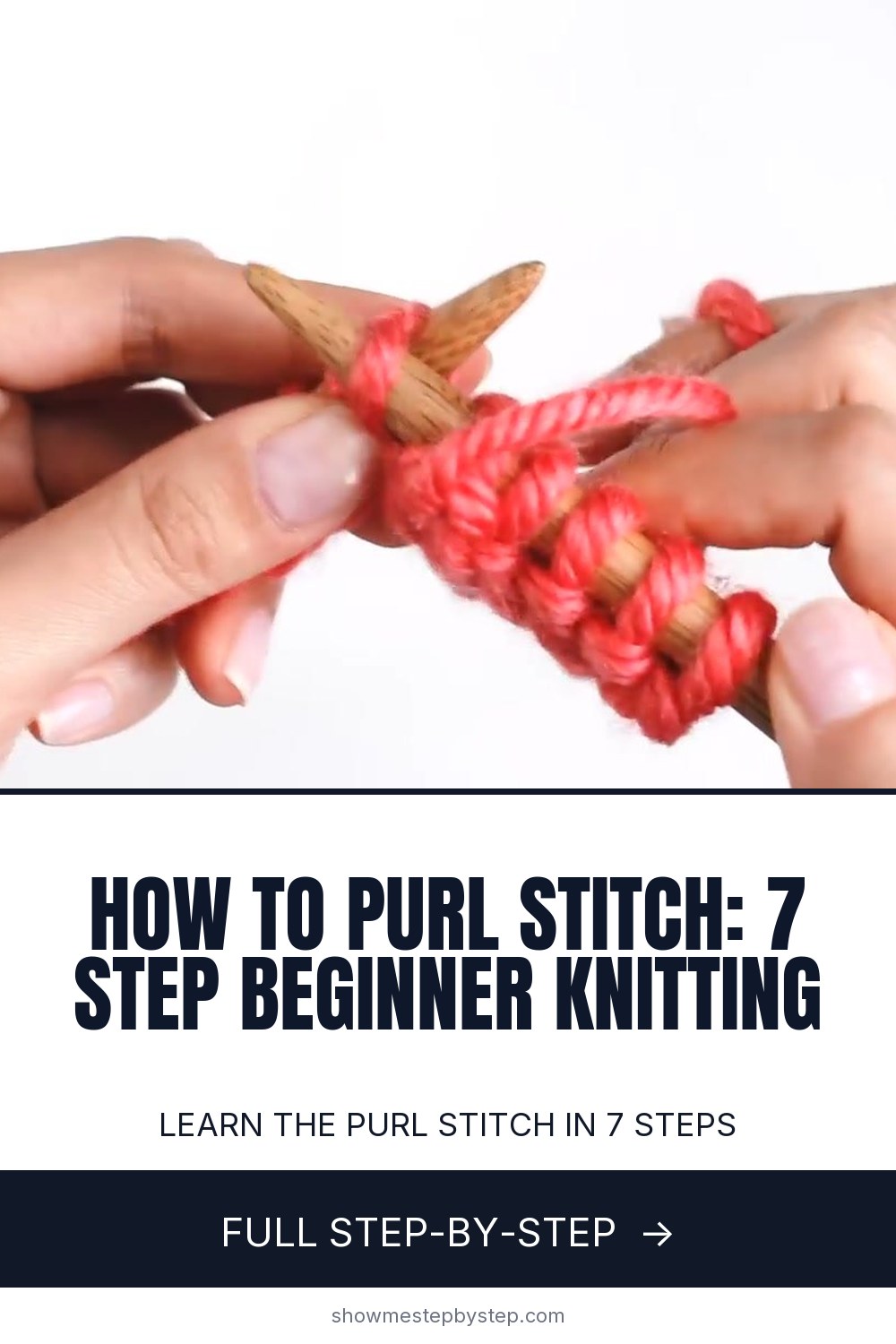 how-to-purl-stitch-7-step-beginner-knitting-tutorial