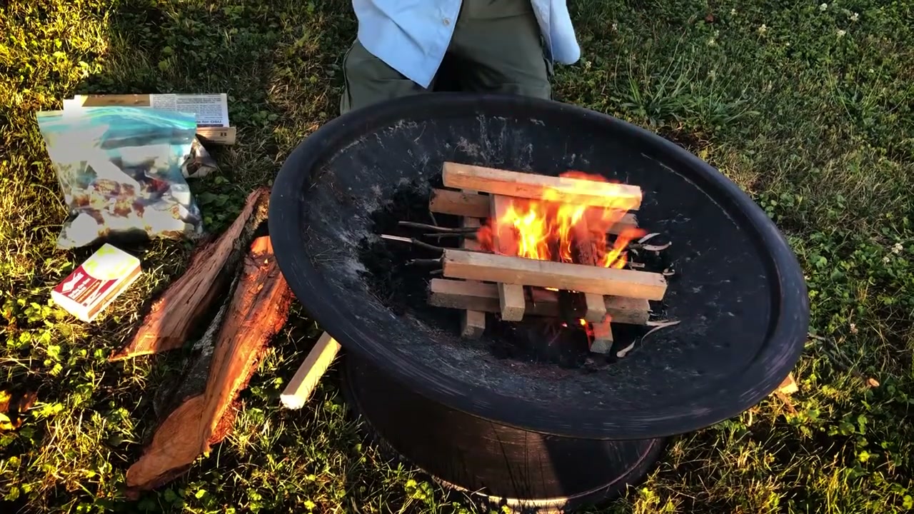 How to Start a Fire: A Beginner's Guide to the Log Cabin Method