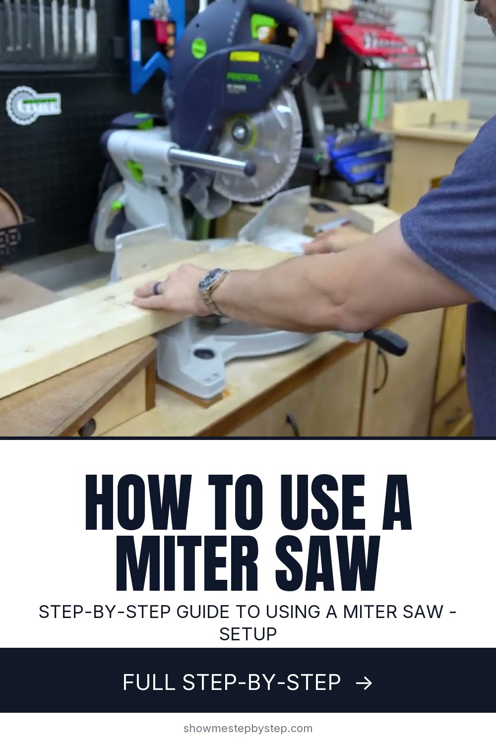 How to Use a Miter Saw: Beginner's Step-by-Step Guide