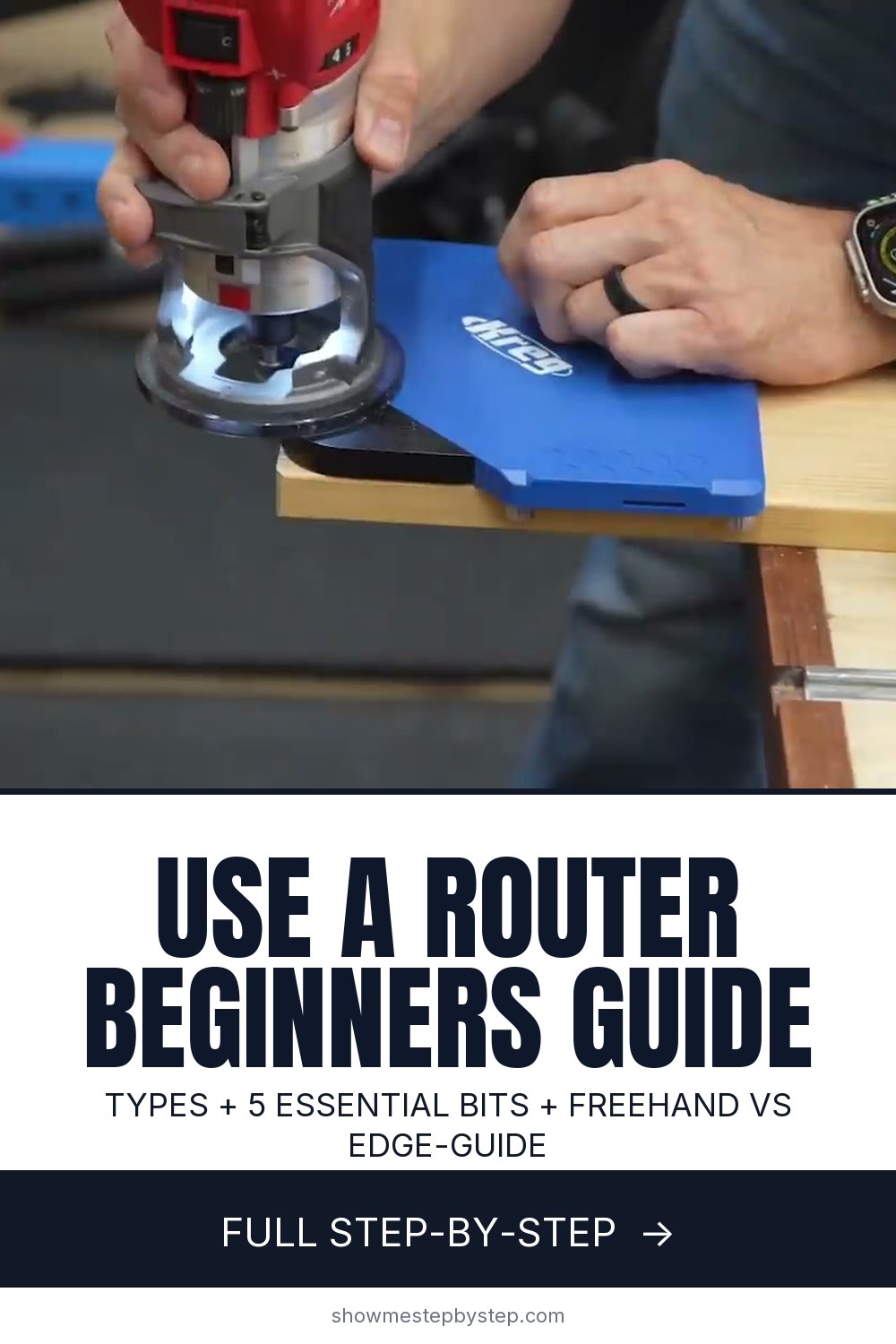 Using A Router Bowler How to Use a Router - Beginner Woodworking Guide