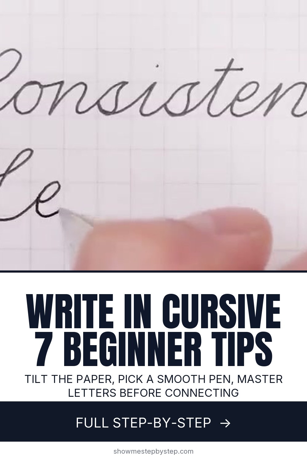 How to Write in Cursive - 7 Tips for Beginners